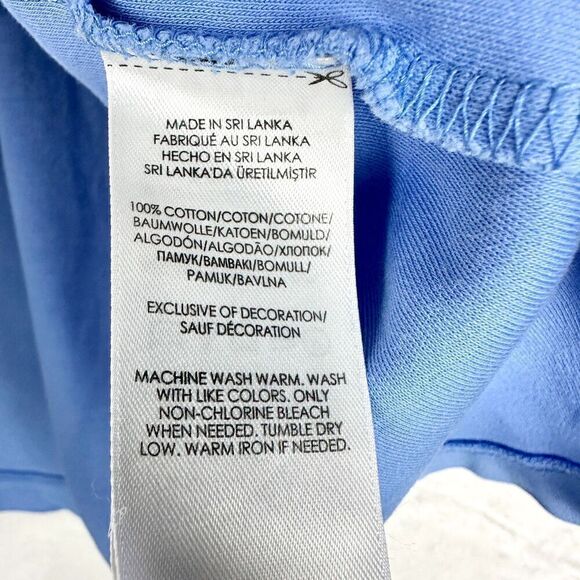 Polo Ralph Lauren Short Sleeve Polo Shirt Size 4XB Big Blue Preppy - Picture 8 of 8